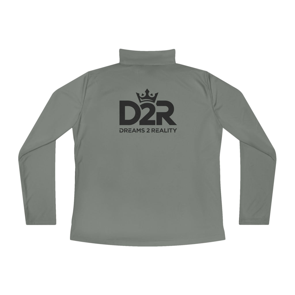 Ladies Quarter-Zip Pullover — D2R