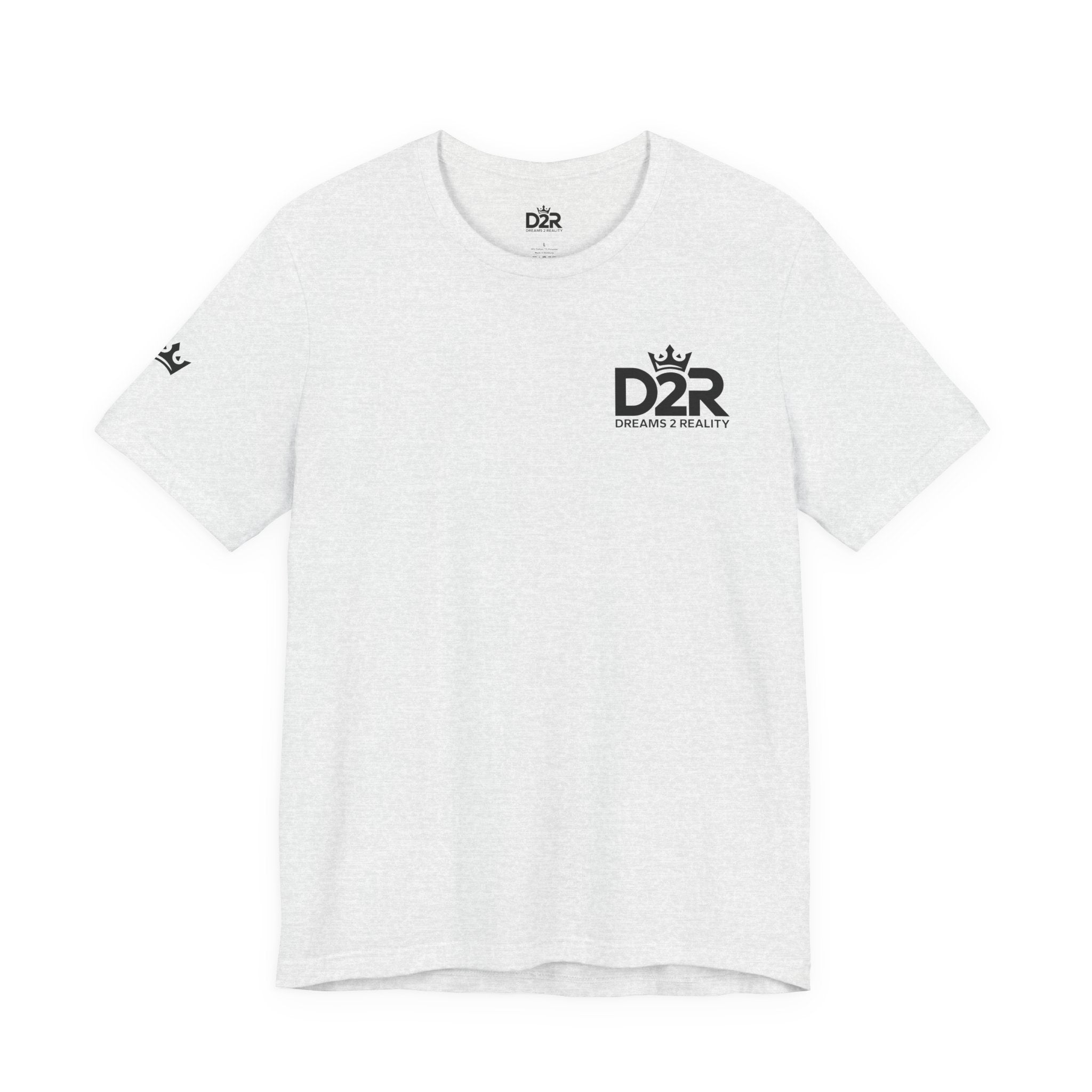 Actions Speak Louder Than Words D2R T-Shirt Black Text