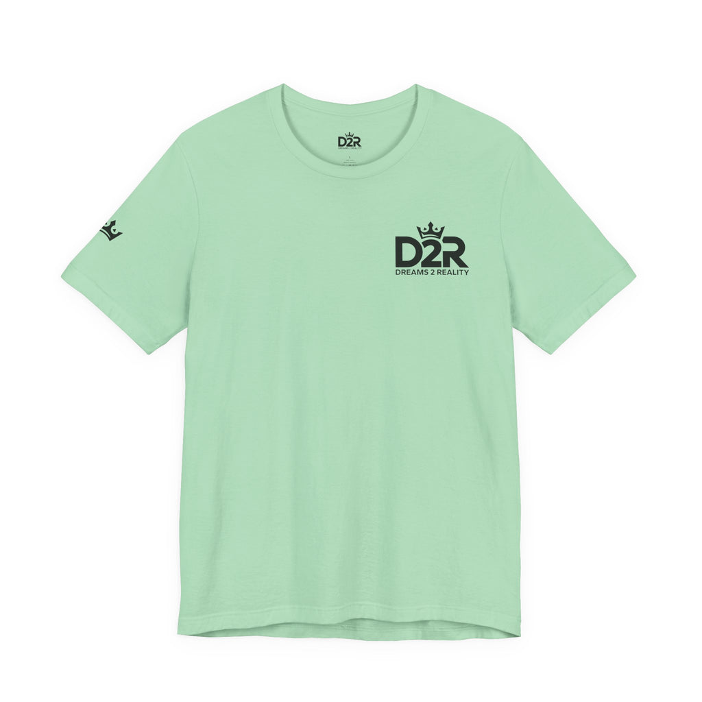 Actions Speak Louder Than Words D2R T-Shirt Black Text