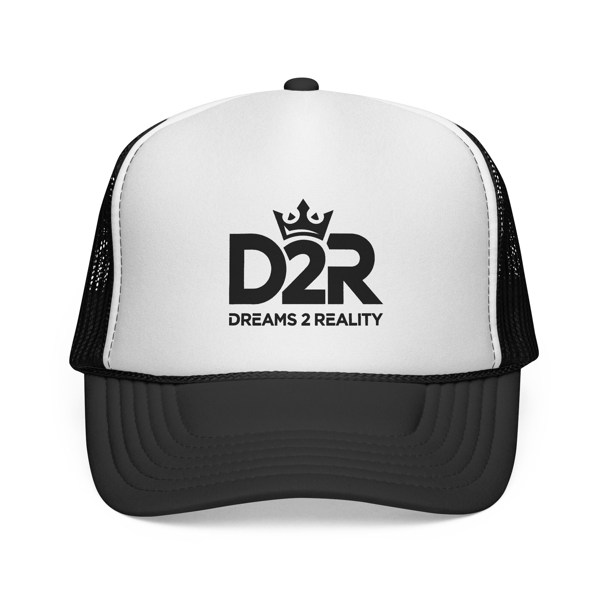 D2R Logo Trucker Hat — Mesh Back