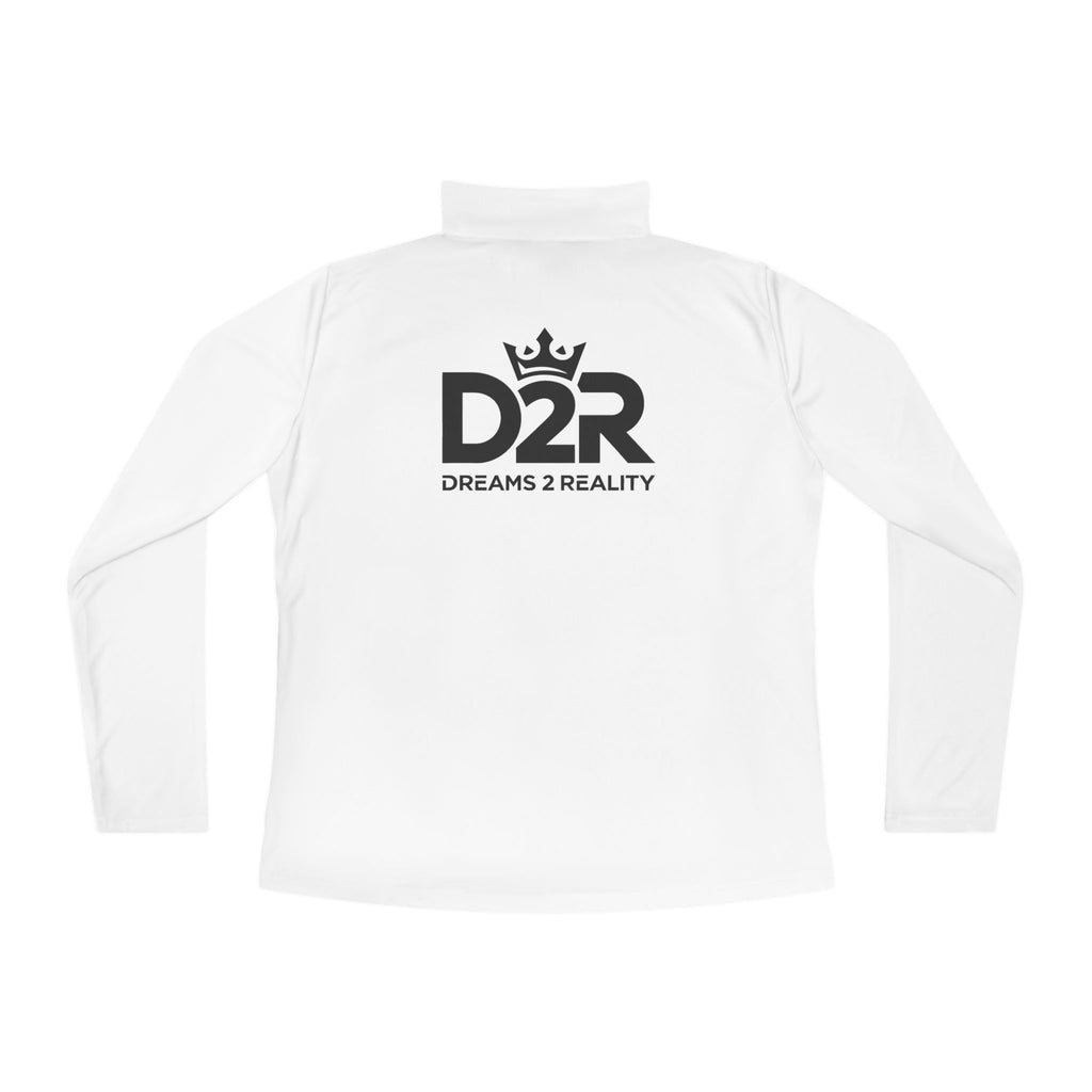 Ladies Quarter-Zip Pullover — D2R