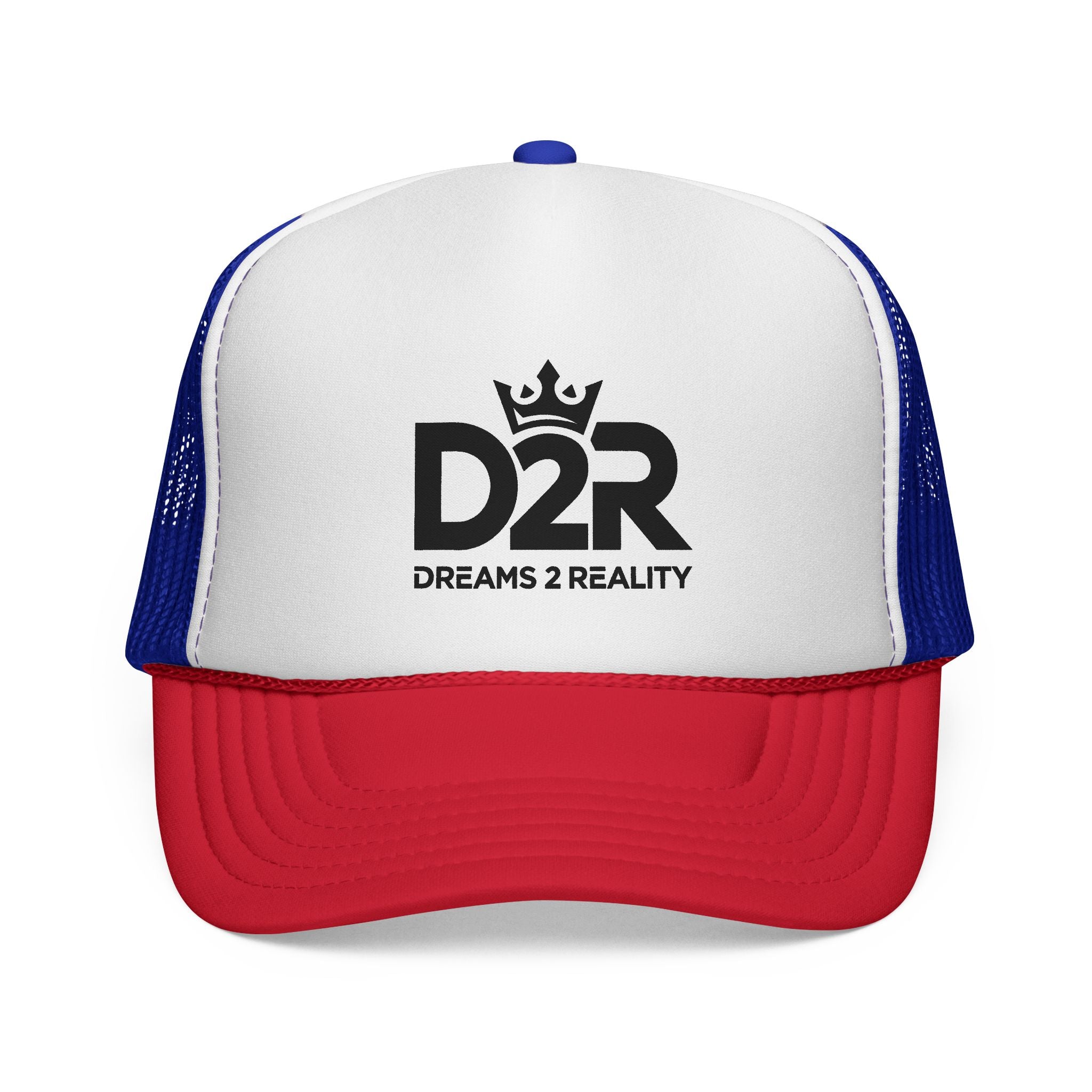 D2R Logo Trucker Hat — Mesh Back