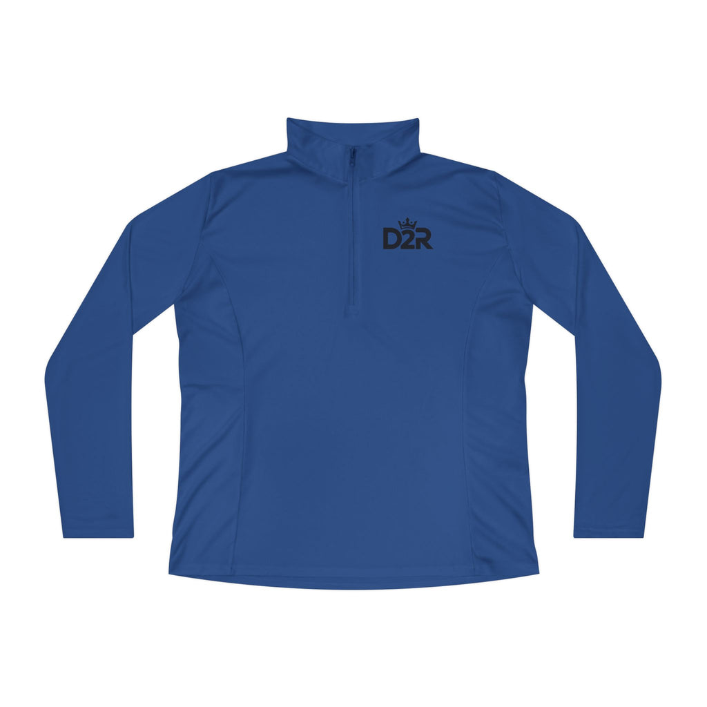 Ladies Quarter-Zip Pullover — D2R