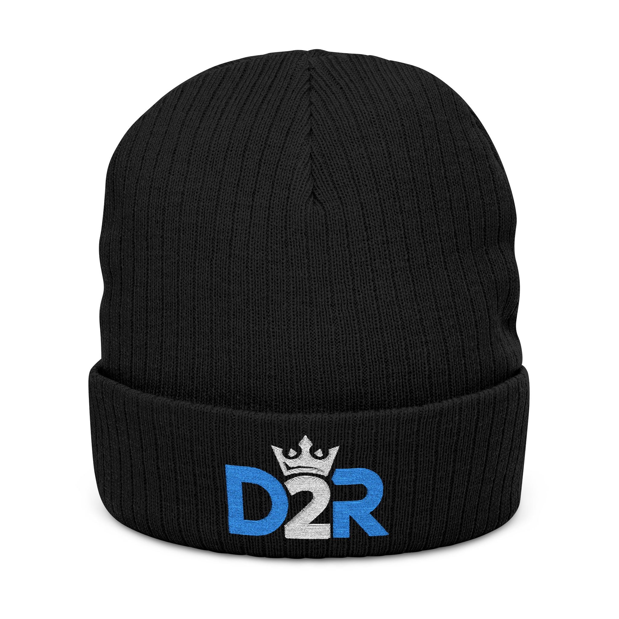 Embroidered Beanie — D2R Logo
