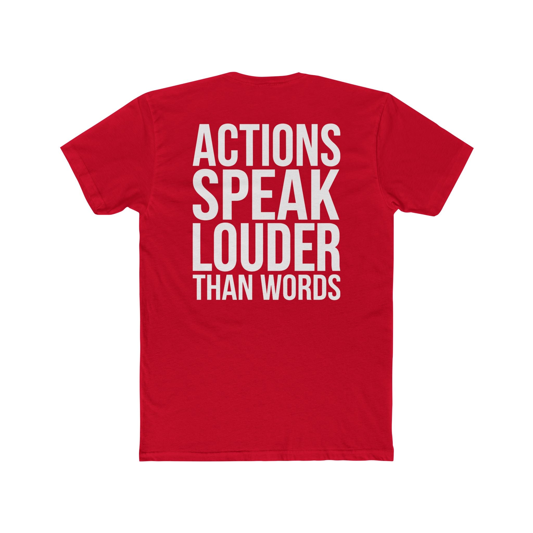 D2R Red Cotton Crew Shirt