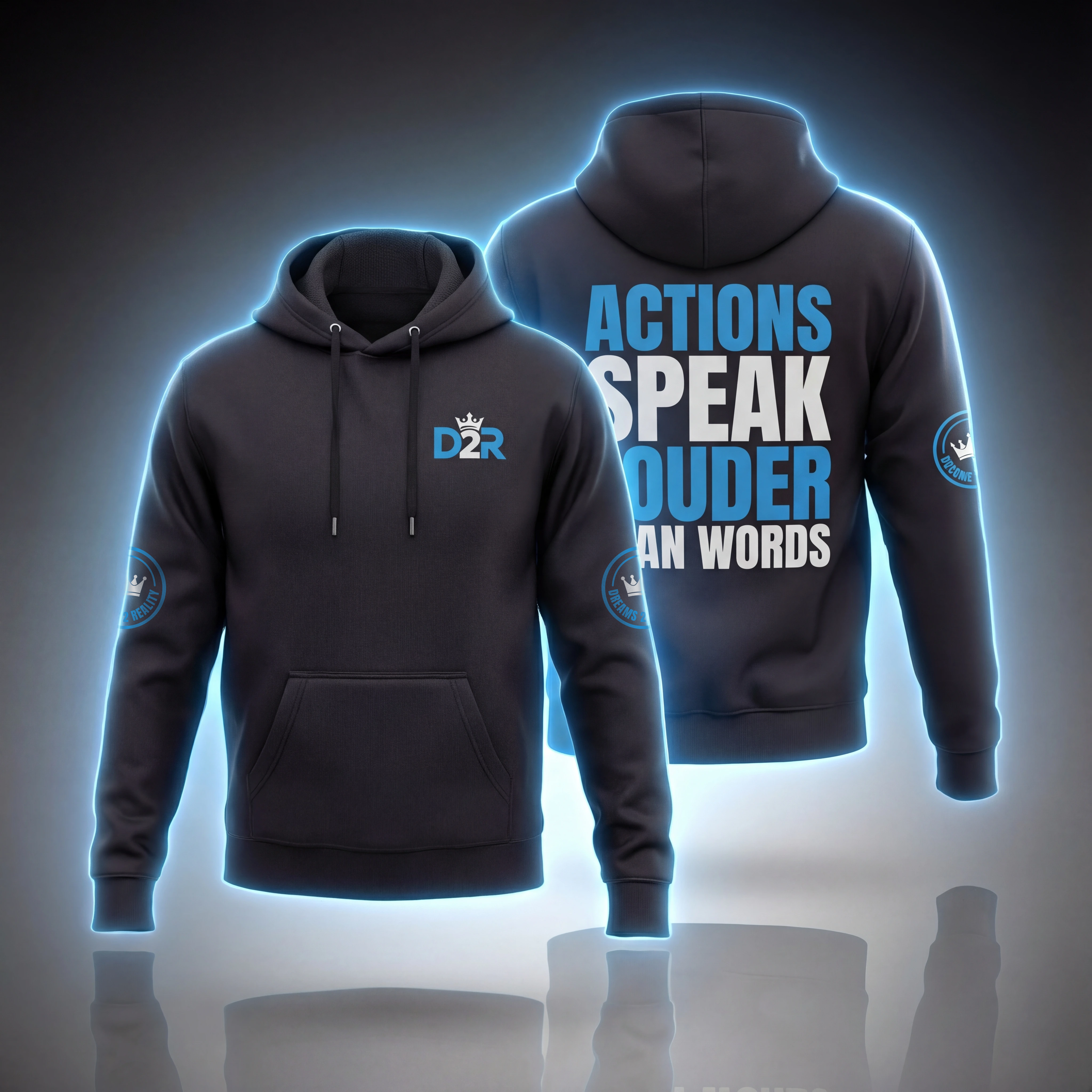 D2R Hoodie — Motivational Pullover