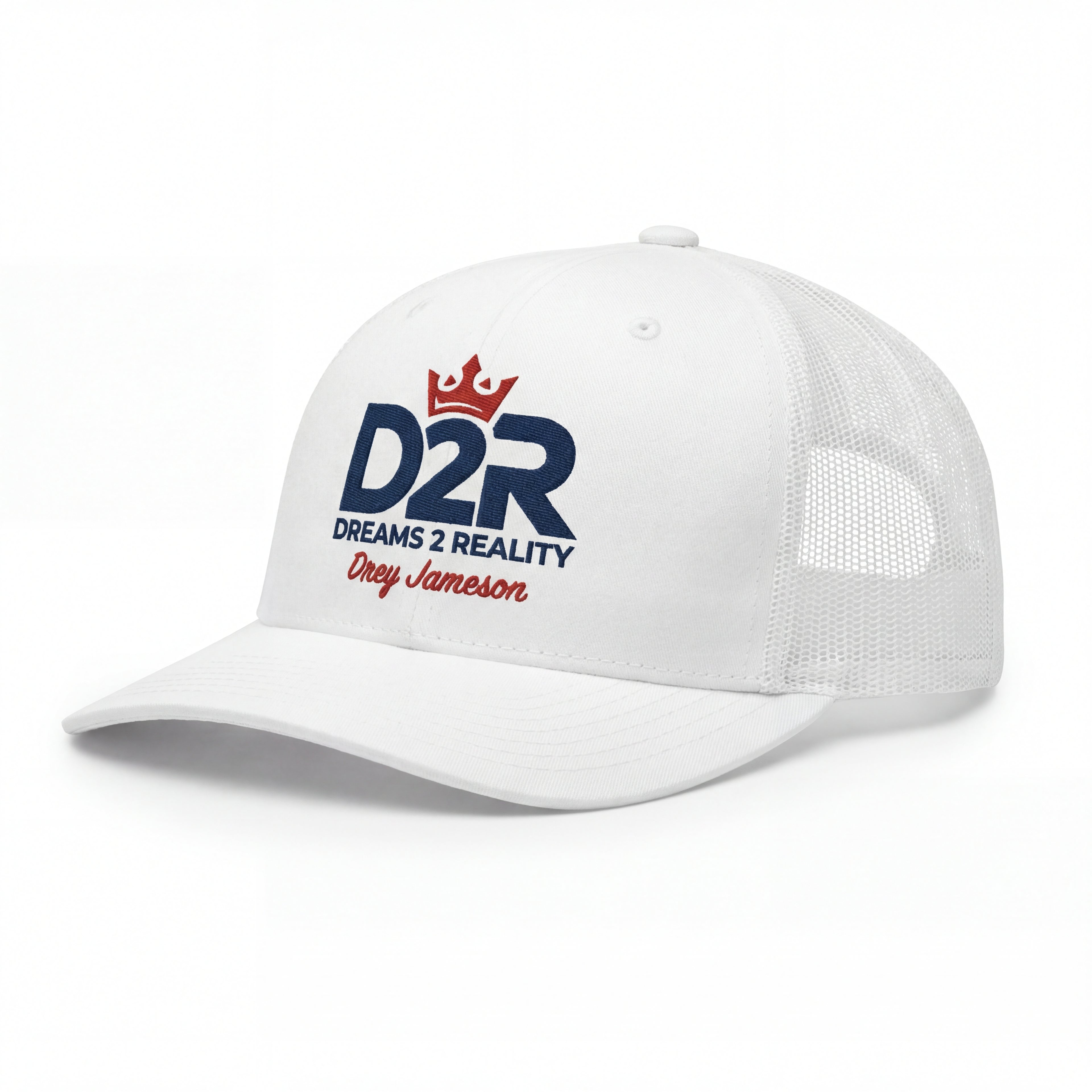 D2R x Drey Jameson White Richardson Cap