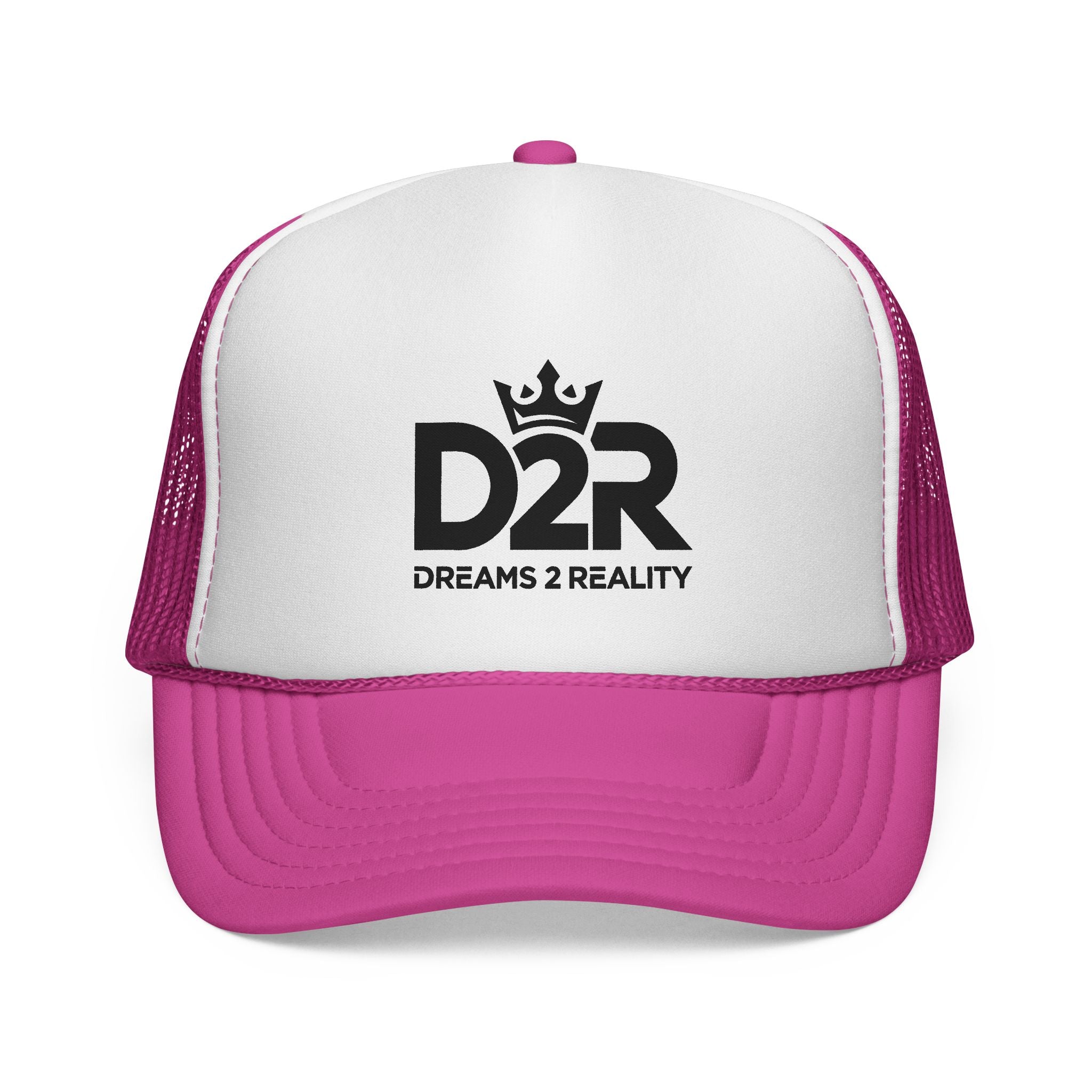 D2R Logo Trucker Hat — Mesh Back
