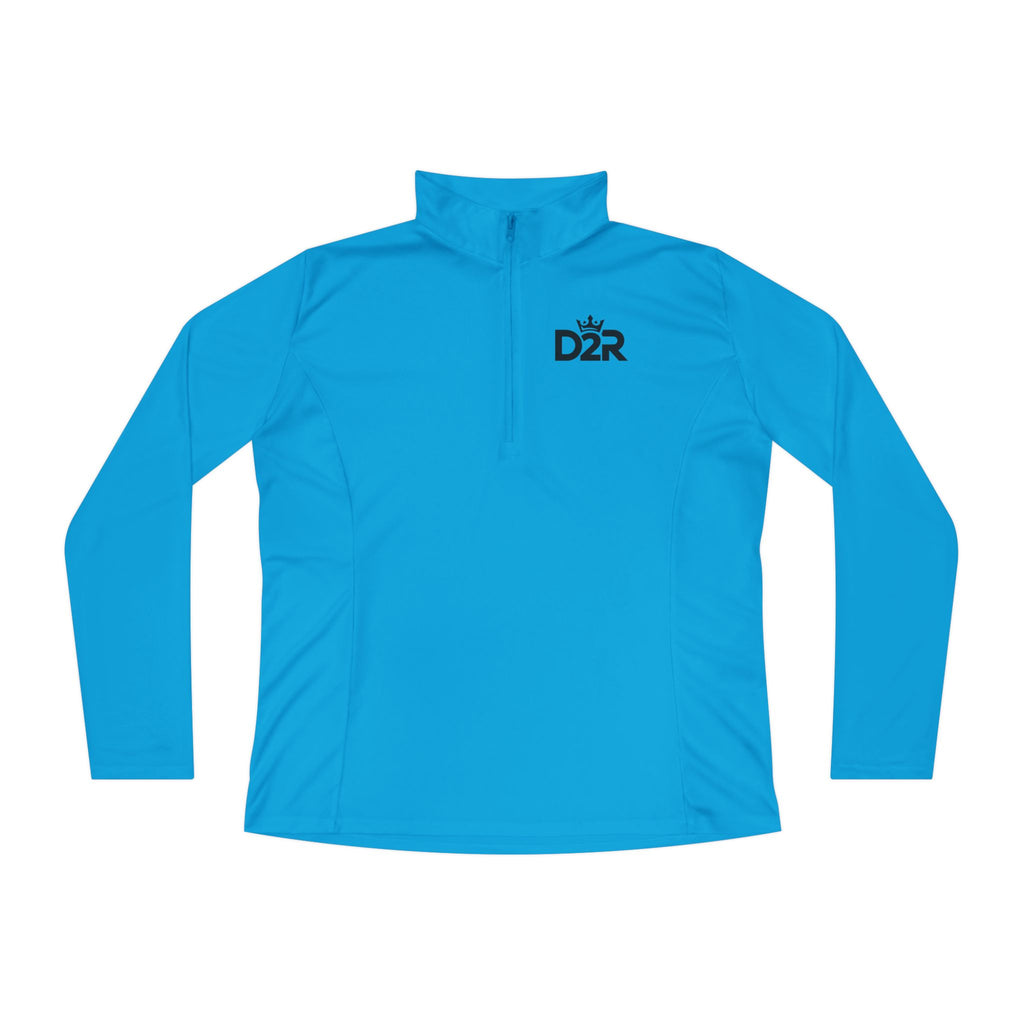 Ladies Quarter-Zip Pullover — D2R