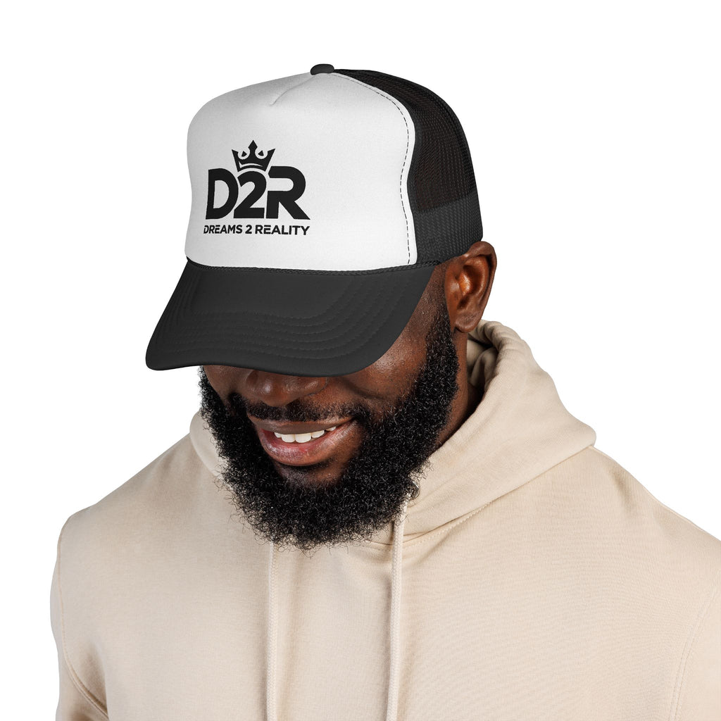 D2R Logo Trucker Hat — Mesh Back