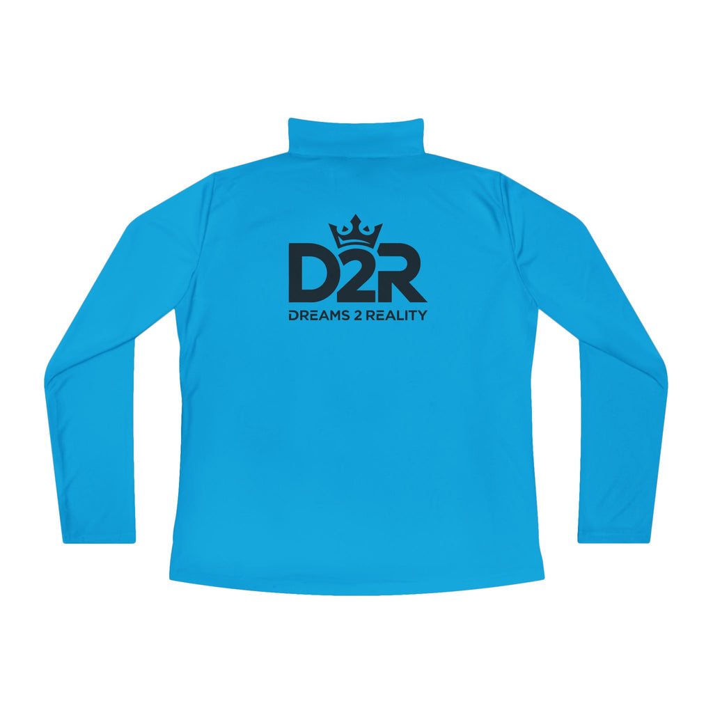 Ladies Quarter-Zip Pullover — D2R