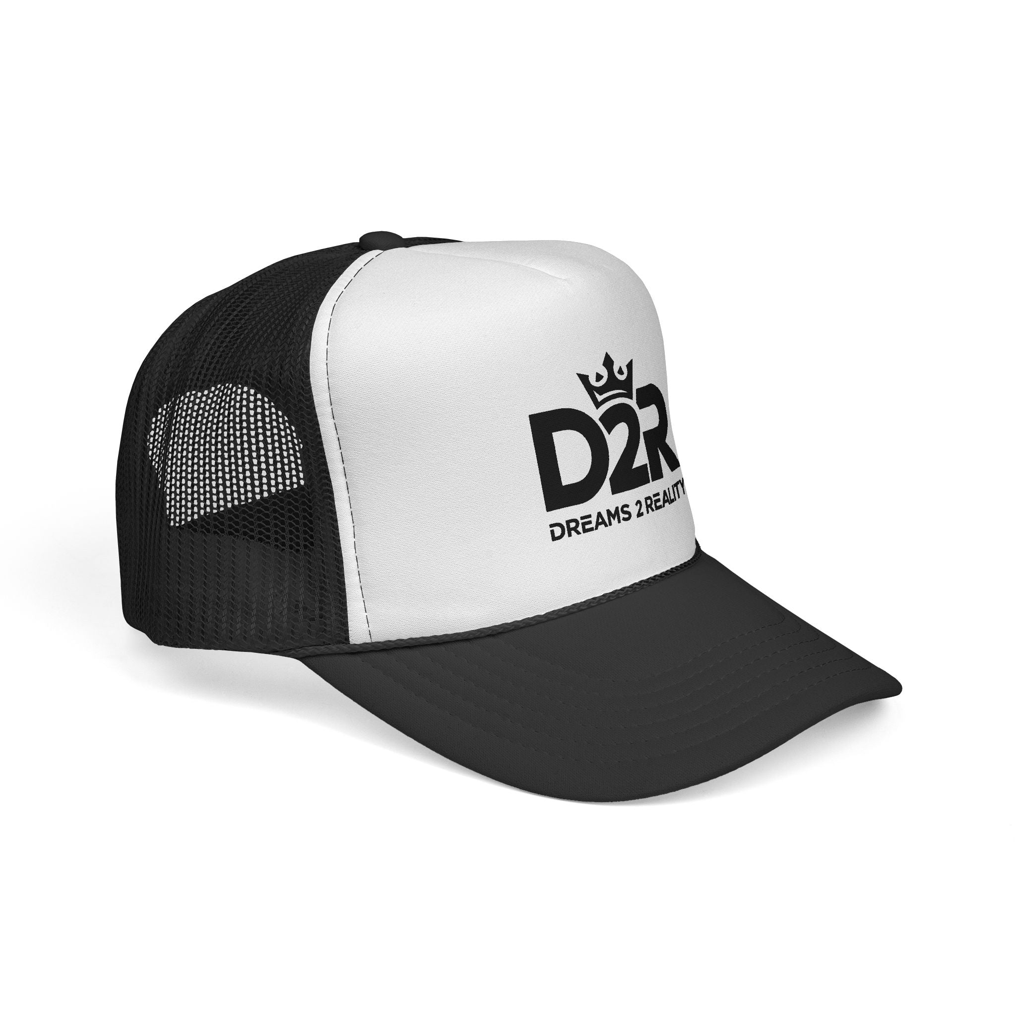D2R Logo Trucker Hat — Mesh Back