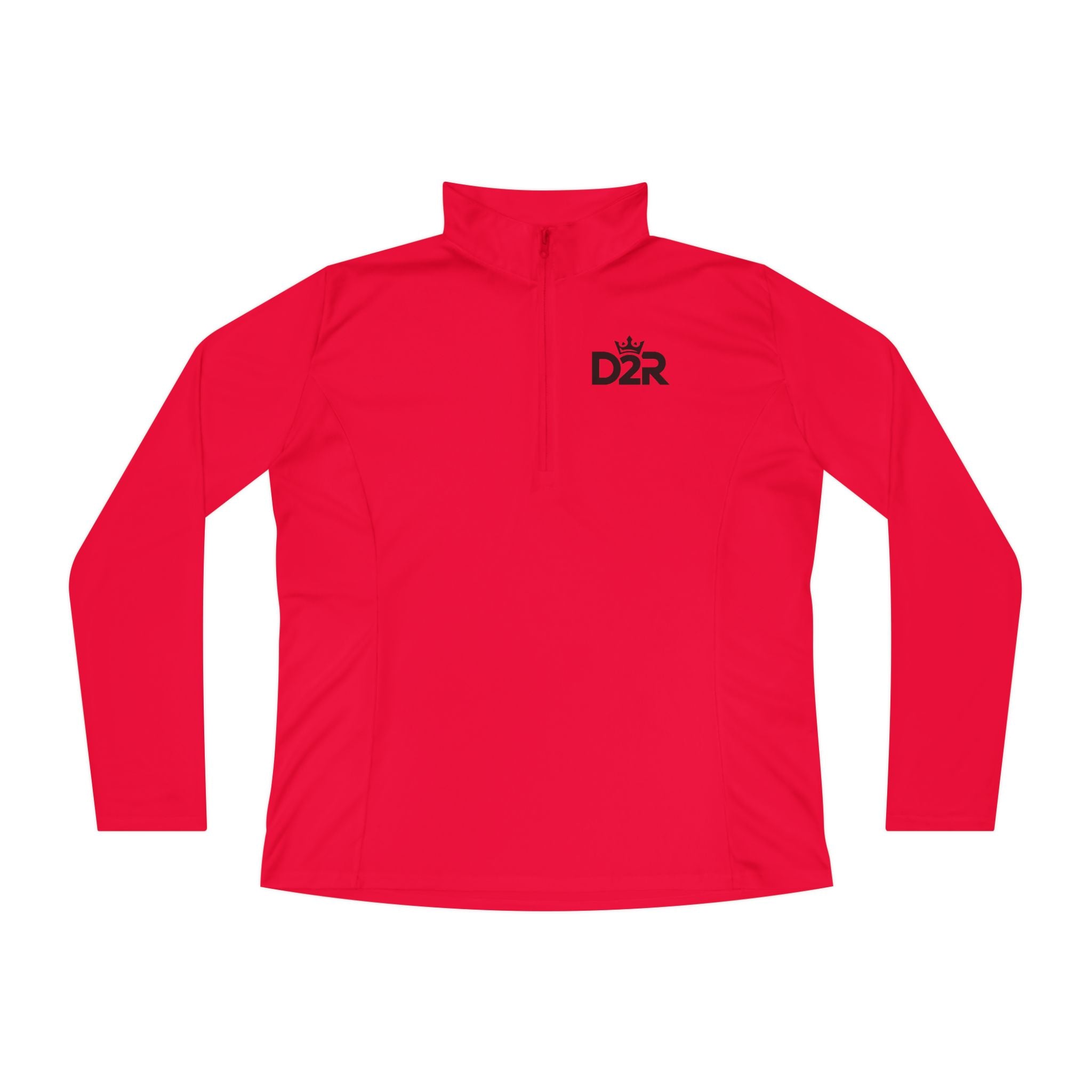 Ladies Quarter-Zip Pullover — D2R